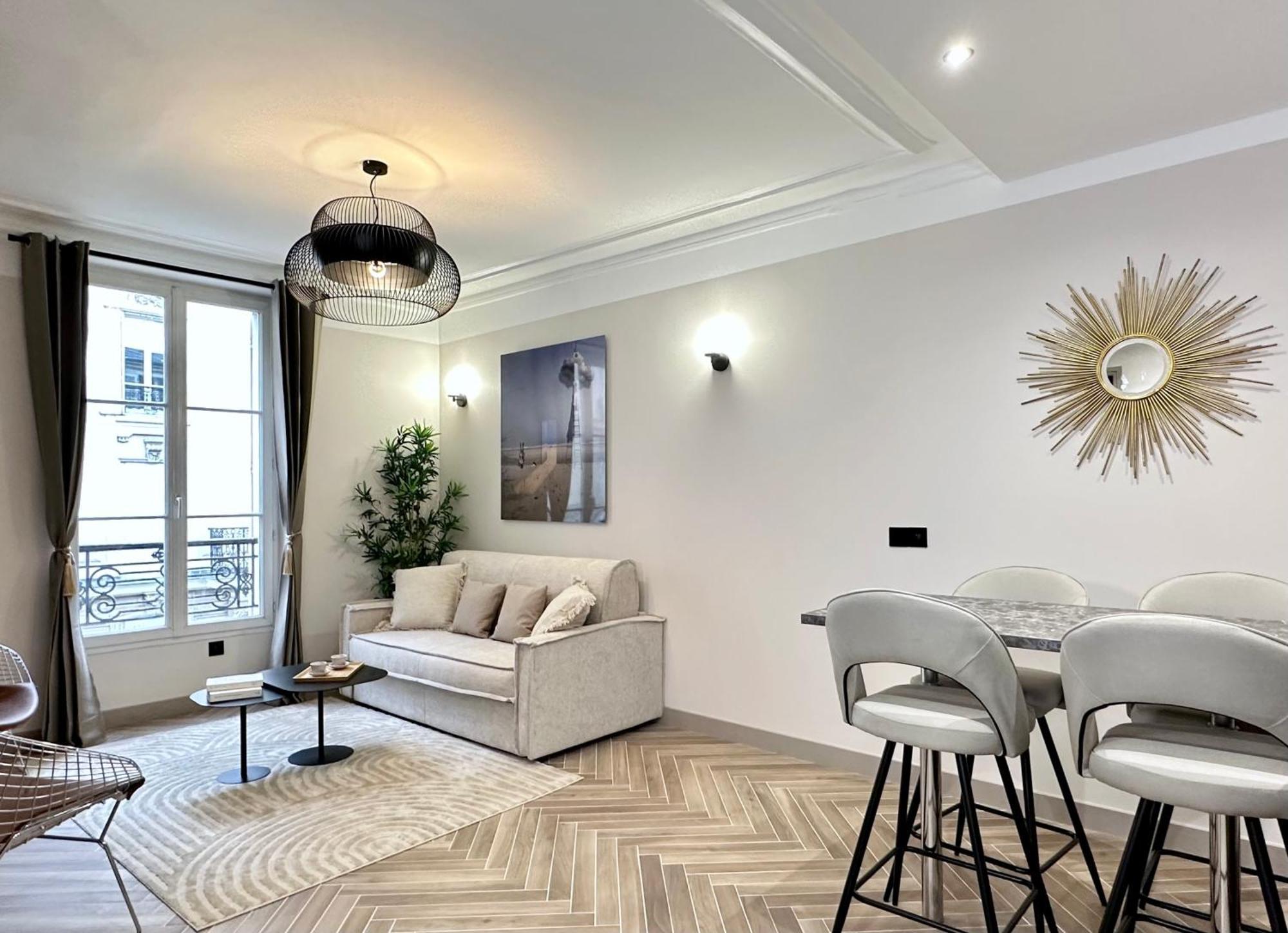 Appartement Charming With Eiffel Tower View Paris